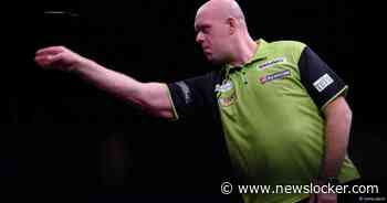 EK darts | Michael van Gerwen woedend op dartsbond na uitschakeling: ‘Ze mogen mijn kont kussen’