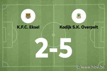 Kadijk B wint ook van Eksel B
