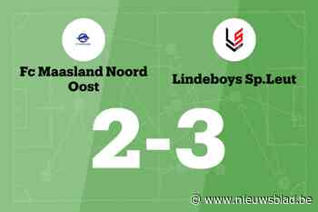 Leut verslaat Maasland NO B en blijft winnen