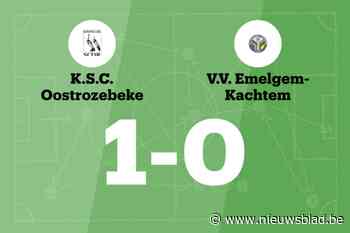D'Hoop bezorgt SC Oostrozebeke zege tegen VV Emelgem-Kachtem