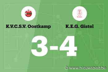 EG Gistel wint tegen SV Oostkamp B door treffers van Vanneste