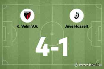 Juve Hasselt blijft in problemen na nederlaag tegen Velm