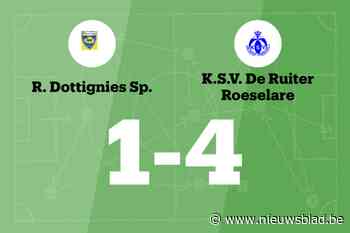 Zege SV De Ruiter op R. Dottignies Sp.