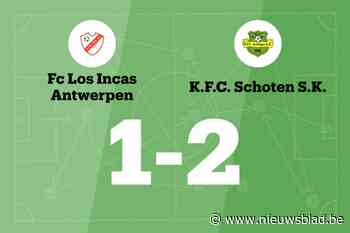 Sterke eerste helft tegen Los Incas levert Schoten zege op