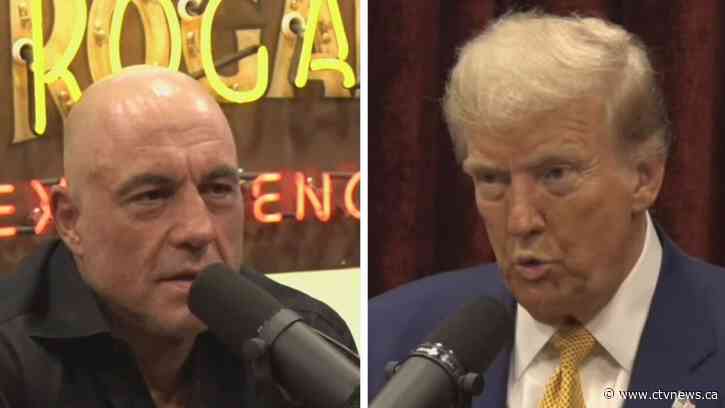 Trump says he's open to eliminating income taxes and repeats 'enemy from within' rhetoric on podcast with Joe Rogan