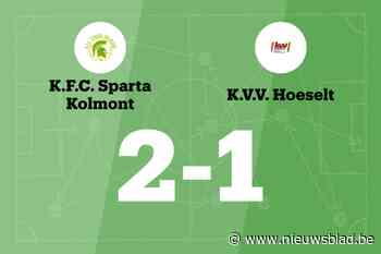 Sp. Kolmont wint ook van Hoeselt