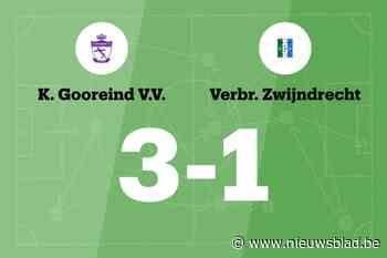 Gooreind buigt achterstand om in zege tegen V. Zwijndrecht