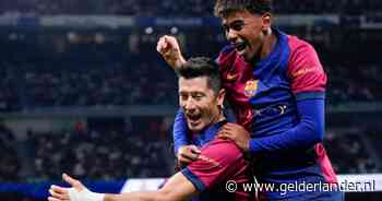 Koploper Barcelona met invaller Frenkie de Jong pijnigt Real Madrid met klinkende zege in Bernabéu