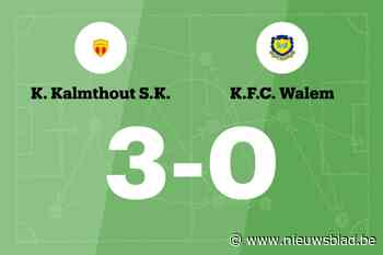 Overduidelijke zege voor Kalmthout tegen Walem