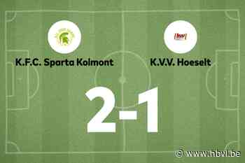 Sp. Kolmont in goede vorm na weer een overwinning