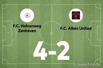 Sterkmans maakt twee goals voor HW Zonhoven in wedstrijd tegen Alken United