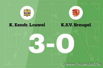 Louwel wint thuis van SV Breugel, mede dankzij twee treffers Caelen