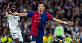 Lewandowski-Show im Clásico: FC Barcelona schlägt Real Madrid