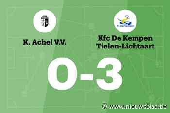 De Kempen wint duel tegen Achel VV