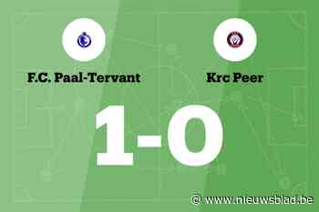 Reynders leidt Paal-Tervant langs RC Peer