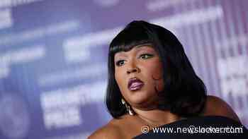 Lizzo verkleed als afslankmiddel uit South Park voor Halloween