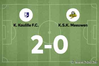 Kaulille wint voor de vijfde keer op rij