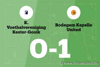 Van Der Vennet is goud waard voor BOKA United tegen Kester-Gooik
