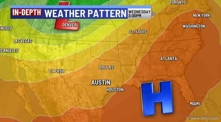 Trending cooler and wetter to close out the month