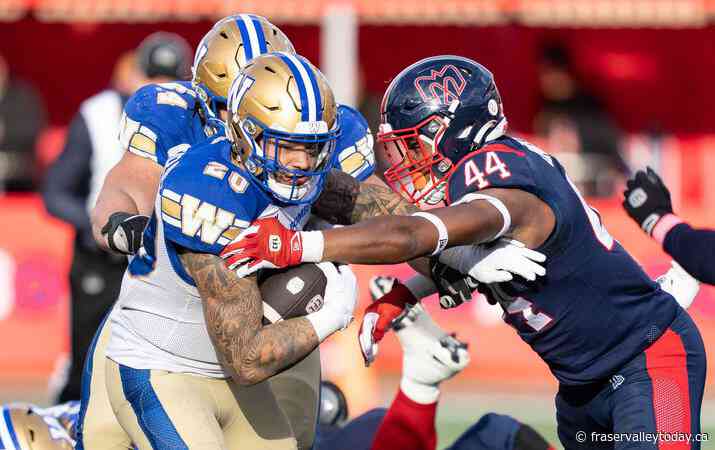 Castillo kicks 51-yard field goal on final play as Bombers beat Als, clinch West
