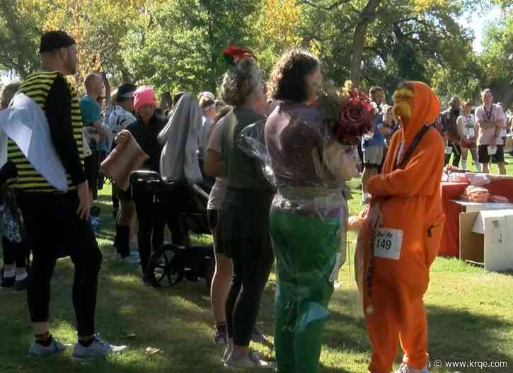 Runners celebrate Halloween early with Great Pumpkin Chase
