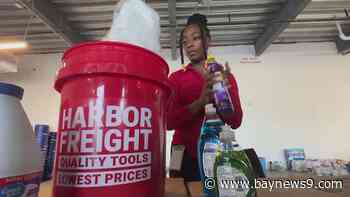Cleaning supplies dispersed to hurricane-affected Tampa residents