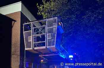 FW-WAF: Feuer im Treppenraum