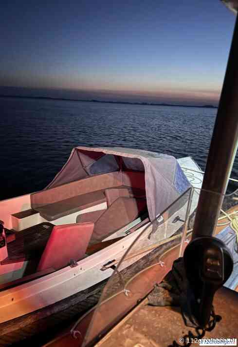 Reddingsactie op het Lauwersmeer door de KNRM