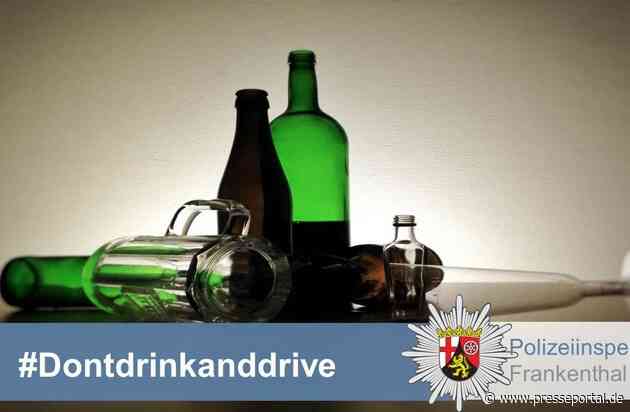 POL-PDLU: Frankenthal/Bobenheim-Roxheim - Alleinunfall eines betrunkenen Radfahrers