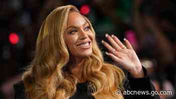 Beyoncé appears at Harris rally in Houston