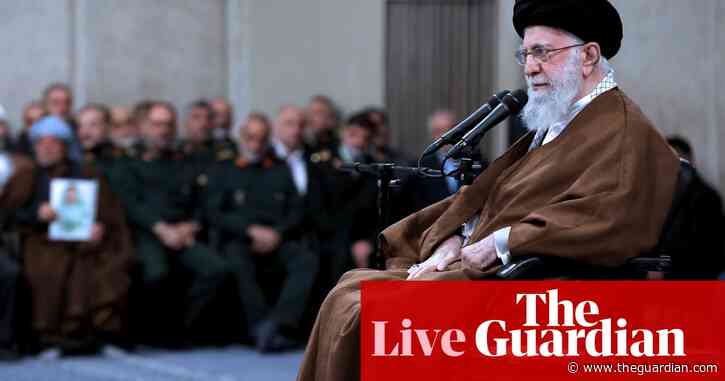 Middle East crisis live: Iran supreme leader says ‘it would be wrong to say Israeli attack did not matter’
