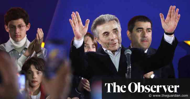 Georgia’s ruling party leading in pivotal election ahead of pro-EU opposition