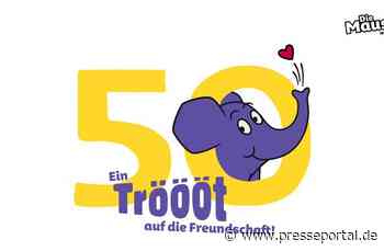 50 Jahre kleiner blauer Elefant: Ein Tröööt auf die Freundschaft!