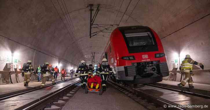 Entgleisung des Franken-Thüringen-Express simuliert