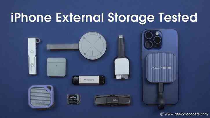 Ultimate Guide to iPhone External Storage Solutions