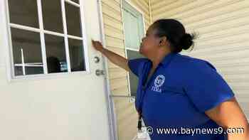 FEMA goes door-to-door offering help to storm victims in Polk County