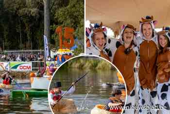 Feestelijke vijftiende Pompoenregatta lokt duizenden bezoekers naar Kasterlee: “We doen vooral mee voor het plezier”