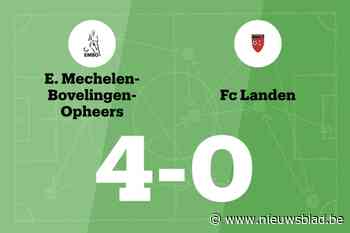 EMBO toont wederom uitstekende vorm met zege tegen FC Landen B