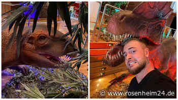 Bruckmühl wird zum „Jurassic Park“: Was Danny Pfisterer (27) an Dinosauriern so fasziniert