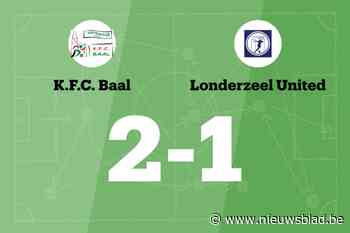 Baal B beëindigt reeks nederlagen met zege tegen Londerzeel United B
