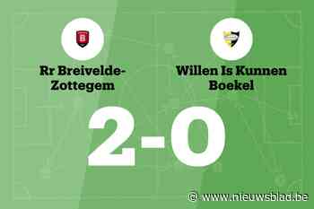 Vier opeenvolgende overwinningen voor RR Breivelde-Zottegem na 2-0 tegen WIK Boekel