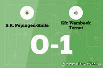 Crauwels bezorgt KFC Wambeek Ternat zege tegen Pepingen-Halle