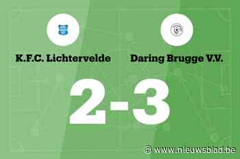 Vyncke maakt twee goals voor Daring Brugge in wedstrijd tegen FC Lichtervelde