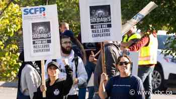 Montreal dockworkers hold 1-day strike to put pressure on employer