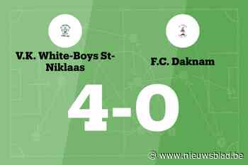 VK White Boys Sint-Niklaas wint duel tegen FC Daknam