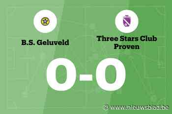 Winnende reeks van BS Geluveld eindigt na wedstrijd tegen TSC Proven