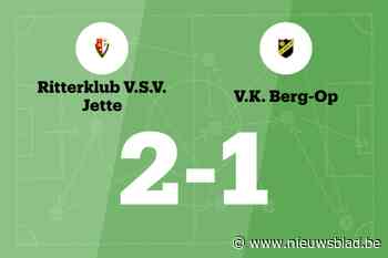 Ritterklub Jette wint van Berg-Op