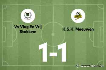 Meeuwen speelt gelijk tegen Stokkem