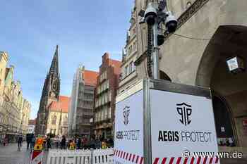 Stadt Münster platziert Überwachungskameras vor Rathaus