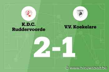 Filip Swimberghe en Dries Vanhoutte pakken winst voor Daring Ruddervoorde B tegen VV Koekelare B